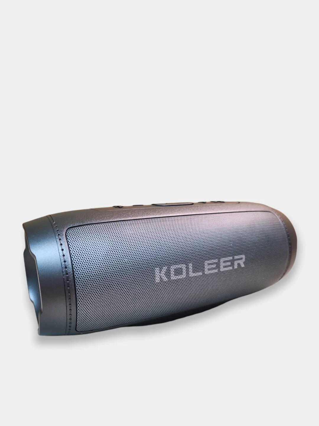 Тёмно-серый портативная Bluetooth колонка, Koleer S1000
