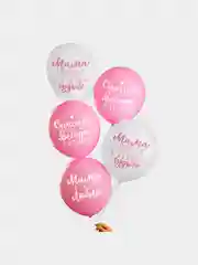Шар воздушный  "Комплименты мамочке", 5 шт
