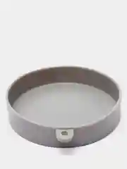 Серый стакан силиконовый складной