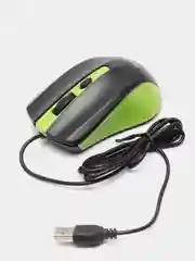 Зеленый мышь, проводная, Smartbuy One 352