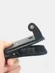 Черный крепление для экшен камеры на поворотной прищепке, подходит для GoPro