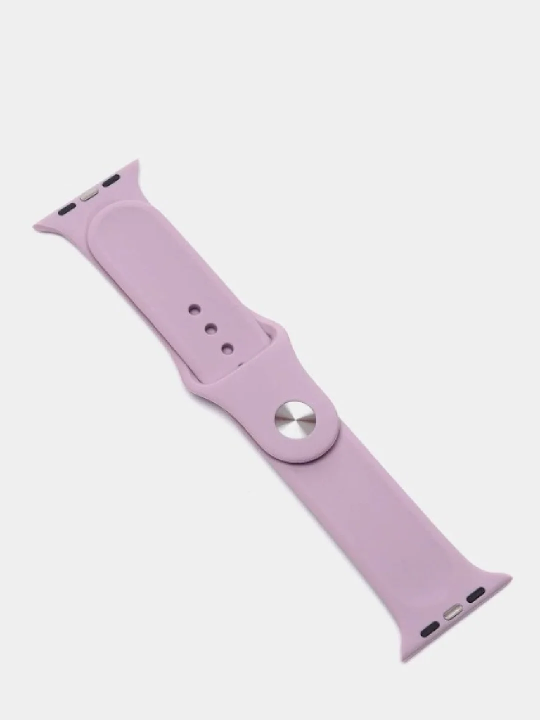 Пурпурный ремешок для Apple Watch 2, 3, 4, 5, 6 и SE, силиконовый