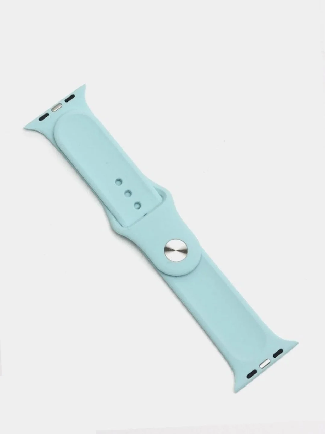 Мятный ремешок для Apple Watch 2, 3, 4, 5, 6 и SE, силиконовый