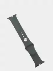 Угольный ремешок для Apple Watch 2, 3, 4, 5, 6 и SE, силиконовый