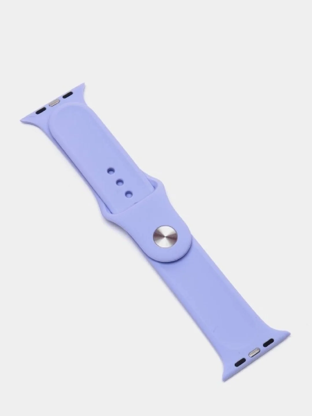 Лавандовый ремешок для Apple Watch 2, 3, 4, 5, 6 и SE, силиконовый