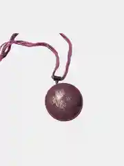 Пурпурный бусы из полимерной глины, ручная работа