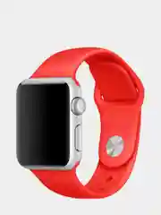 Красный силиконовый ремешок для Apple Watch X22 PRO М36 М16 М26 Х7 38/40/42/44