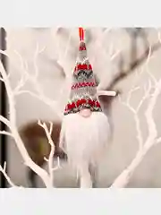Алый новогодняя игрушка-кулон для елки и дома