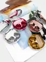 Контейнер для контактных линз  / Набор для контактных линз MARBLE