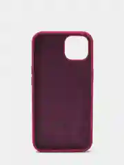 Бордовый чехол Silicone Case для iPhone 13 с закрытым низом
