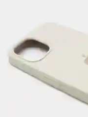 Бежевый чехол Silicone Case для iPhone 13 с закрытым низом