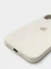 Бежевый чехол Silicone Case для iPhone 13 с закрытым низом