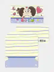 Индиго конверт-открытка для денег