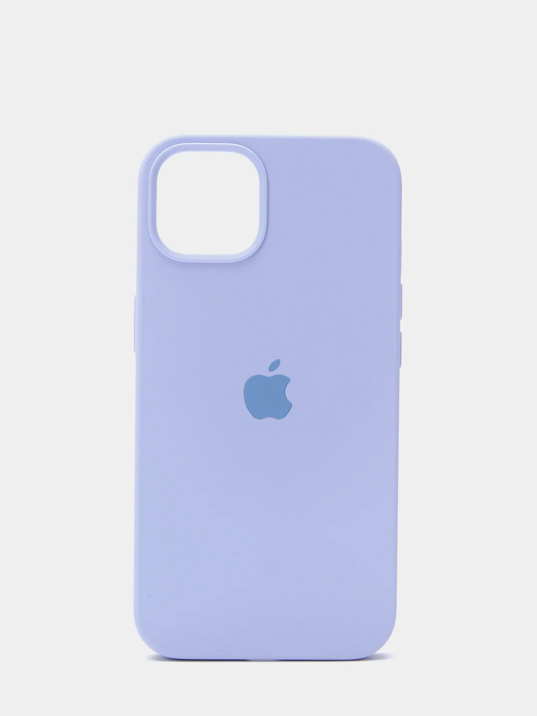 Лавандовый чехол Silicone Case для iPhone 13 с закрытым низом