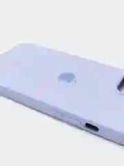Лавандовый чехол Silicone Case для iPhone 13 с закрытым низом