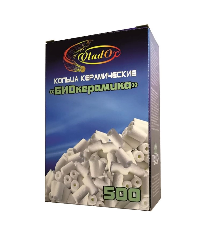Наполнитель керамический для фильтров Биокерамика, 500 гр, Vladox