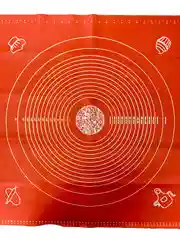 Голубой силиконовый коврик для выпечки, силиконовый коврик для теста 70x70