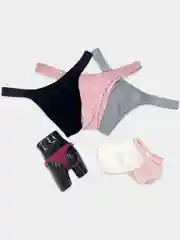 Трусы танга женские из хлопка