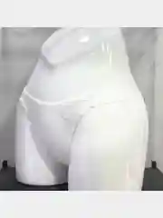 Белый трусы танга женские из хлопка
