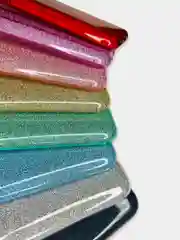 Голубой чехол Samsung Galaxy A50 / A50s / A30s, Самсунг Галакси А50, А50с, А30с блестящий сияющий