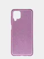Пурпурный чехол Samsung Galaxy A12 / M12, Самсунг Галакси А12 / М12 блестящий сияющий