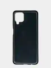 Черный чехол Samsung Galaxy A12 / M12, Самсунг Галакси А12 / М12 блестящий сияющий
