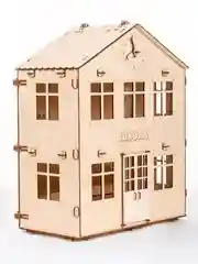 Кукольный домик "Школа". Для кукол до 15 сантиметров с мебелью, КубиГрад
