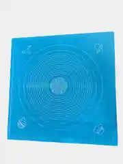Голубой силиконовый коврик для выпечки, силиконовый коврик для теста 70x70