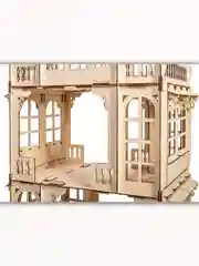 Кукольный домик "Трехэтажный" для БОЛЬШИХ кукол 99 см, КубиГрад
