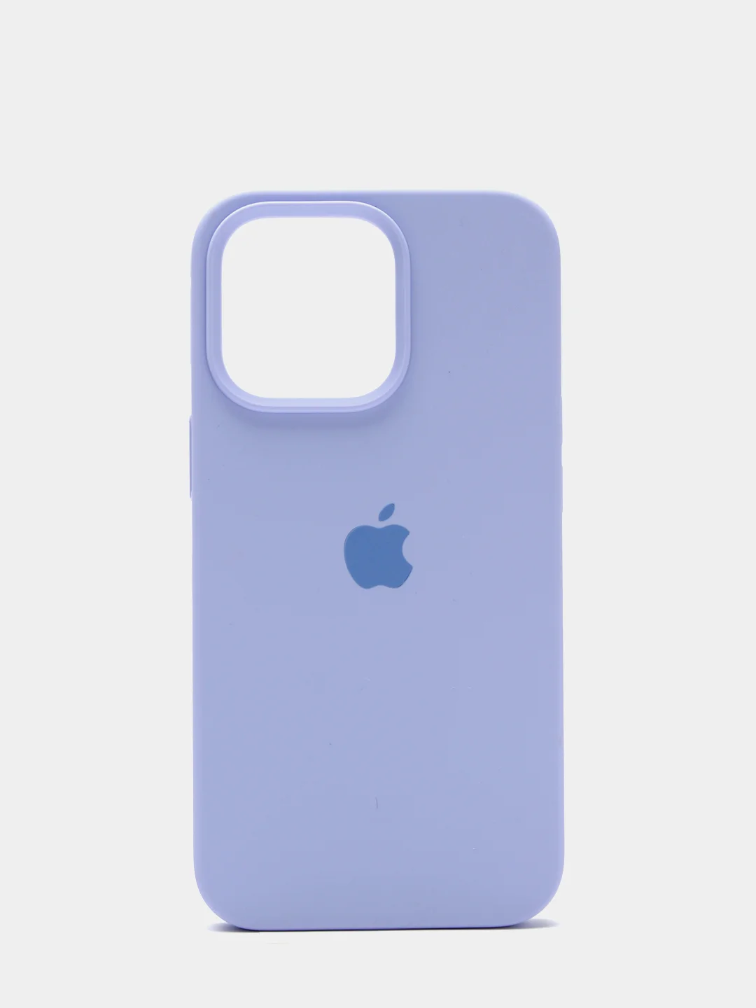 Лавандовый чехол Silicone Case для iPhone 13 Pro с закрытым низом