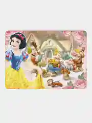 Пудровый пазлы мягкие 24 элемента "Герои Disney": Холодное сердце, Моана, Белоснежка и семь гномов"