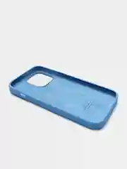 Синий чехол Silicone Case для iPhone 13 Pro с закрытым низом