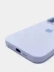 Лавандовый чехол Silicone Case для iPhone 13 Pro с закрытым низом