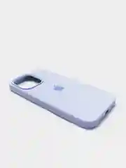 Лавандовый чехол Silicone Case для iPhone 13 Pro с закрытым низом