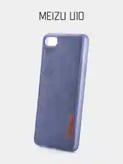 Бордовый чехол джинсовый для Meizu M5C / A5 / M5S / MX6 / M6 Note / U10