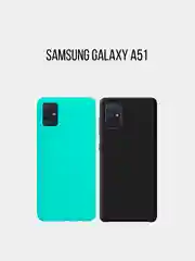 Чехол для Samsung A41, A32, A72 матовый силиконовый много цветов