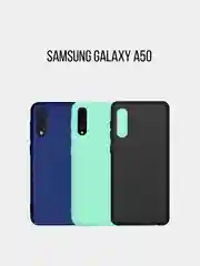 Чехол для Samsung A41, A32, A72 матовый силиконовый много цветов