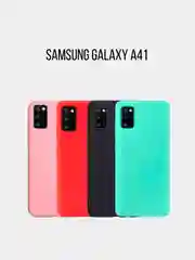 Чехол для Samsung A41, A32, A72 матовый силиконовый много цветов