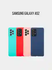 Чехол для Samsung A41, A32, A72 матовый силиконовый много цветов