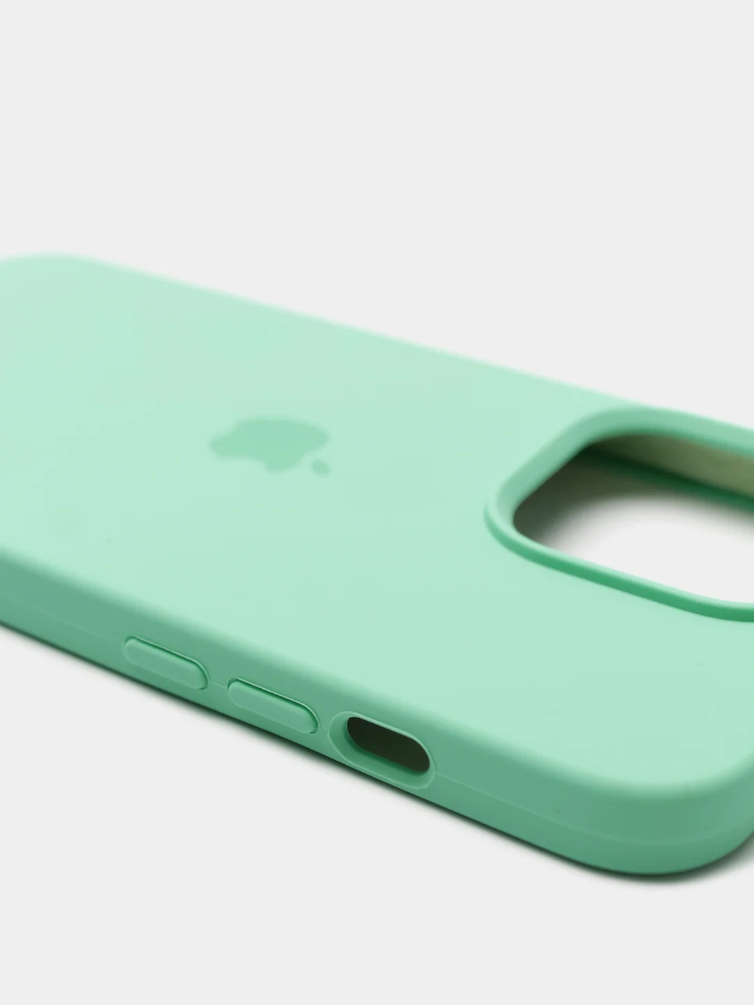 Марсала чехол Silicone Case для iPhone 13 Pro с закрытым низом