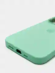 Марсала чехол Silicone Case для iPhone 13 Pro с закрытым низом