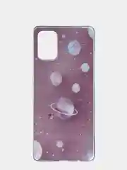 Лимонный чехол Samsung Galaxy A71, Самсунг Галакси А71 силиконовый с рисунком