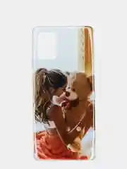 Коралловый чехол Samsung Galaxy A71, Самсунг Галакси А71 силиконовый с рисунком