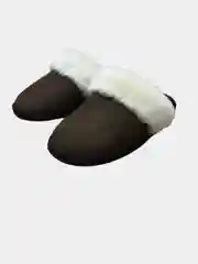 Тапочки домашние, унисекс, из овчины, меховые