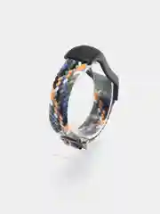 Синий меланж плетеный нейлоновый ремешок / монобраслет с регулировкой для Xiaomi Mi Band 3, 4, 5 и 6