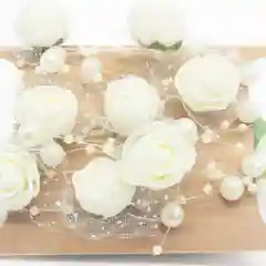 Аметистовый бусины с розами на нитке для рукоделия
