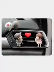 Конфетный ароматизатор автомобильный фигурки "love is"