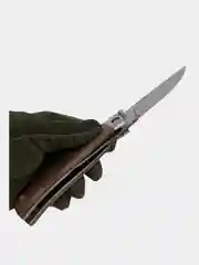 Нож складной "Стерх" туристический, сталь AUS-8, рукоять орех, сталь (г. Кизляр, Россия)