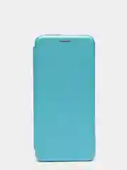 Голубой чехол-книжка для Realme C21 (Реалми С21)
