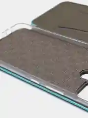Голубой чехол-книжка для Realme C21 (Реалми С21)